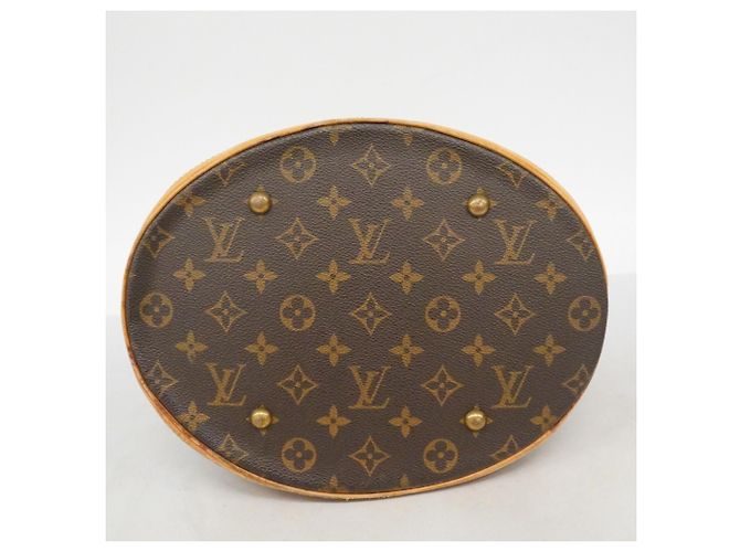 Louis Vuitton Monogram Bucket GM Tote Bag Braun - Ansicht 3