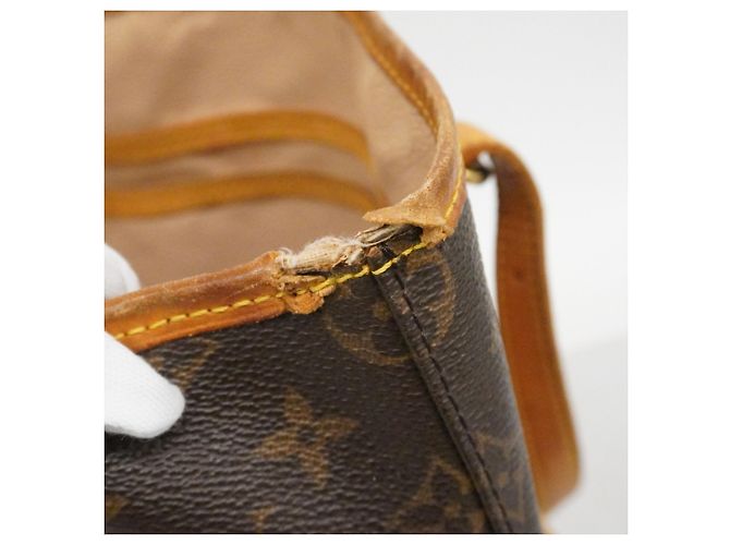Louis Vuitton Monogram Bucket GM Tote Bag Braun - Ansicht 6