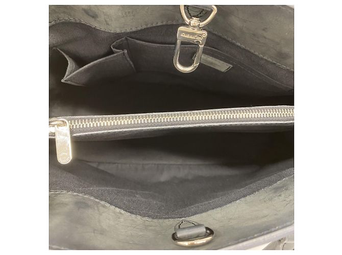 Borsa a mano Passy Epi Louis Vuitton Nero - vista 4