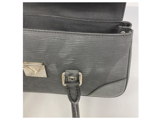 Borsa Louis Vuitton Epi Segur PM M58822 Nero - vista 6