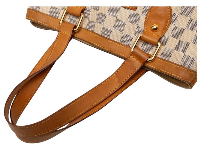 Louis Vuitton Tasche Hampstead PM Damier Azur Weiß - Ansicht 8