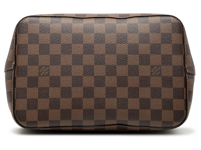 Néonoé Louis Vuitton Borsa NeoNoe MM Damier Ebene Marrone - vista 3