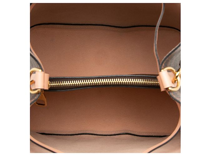 Néonoé Louis Vuitton Borsa NeoNoe MM Damier Ebene Marrone - vista 4