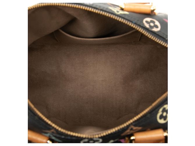 Louis Vuitton Speedy 30 Monogram Multicolore Schwarz - Ansicht 4