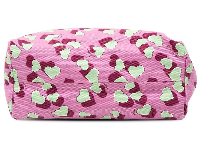 Gucci Pink Kinder-Canvas Heartbeat Tote - Ansicht 3