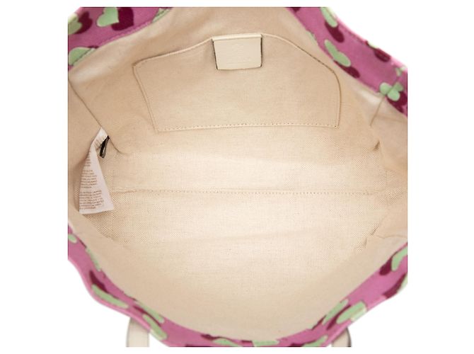 Gucci Pink Kinder-Canvas Heartbeat Tote - Ansicht 4