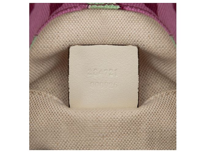 Gucci Pink Kinder-Canvas Heartbeat Tote - Ansicht 6