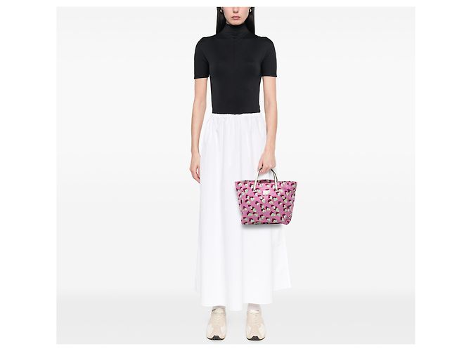 Gucci Pink Kinder-Canvas Heartbeat Tote - Ansicht 7