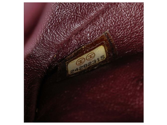 Chanel Nero Medio Classico Chevron Pelle di Agnello Doppio Flap - vista 6