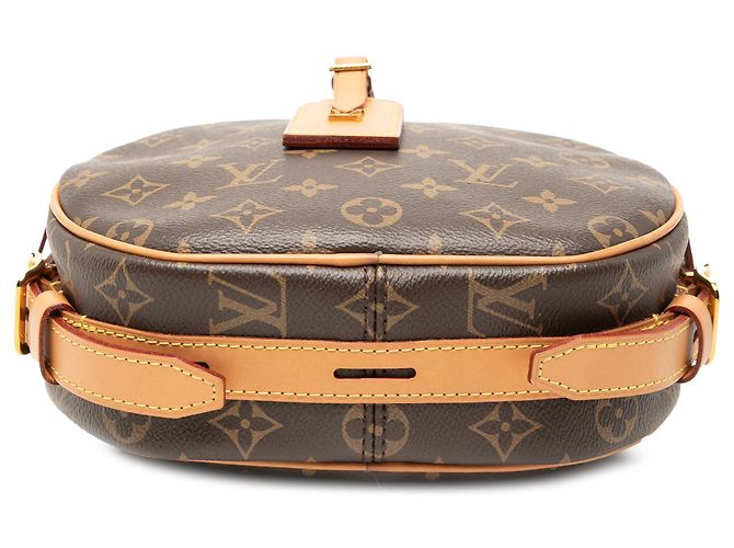 Louis Vuitton Boîte Chapeaux Souple MM Monogramma Marrone - vista 3