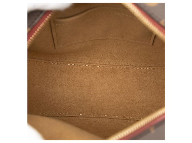 Louis Vuitton Boîte Chapeaux Souple MM Monogramma Marrone - vista 4