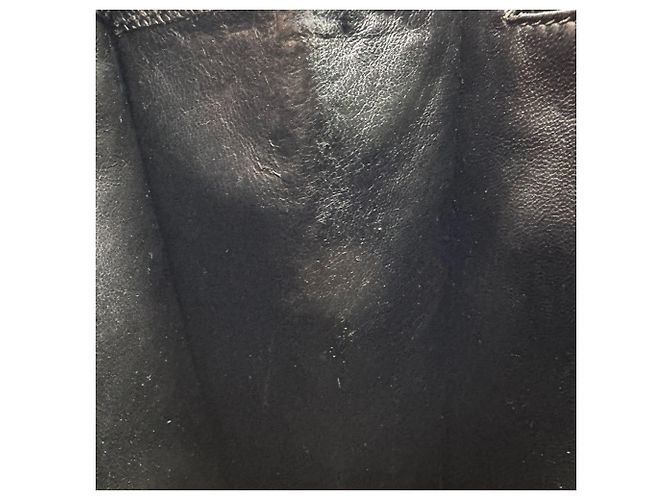 Timeless Chanel Leder Schultertasche Schwarz - Ansicht 13