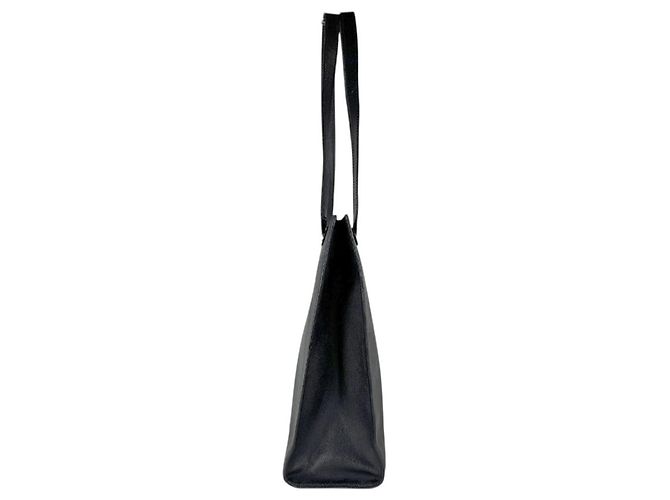 Timeless Chanel Leder Schultertasche Schwarz - Ansicht 2