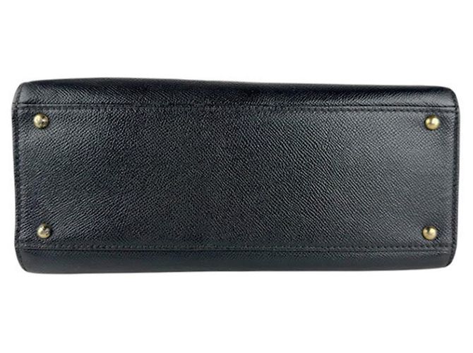 Timeless Chanel Leder Schultertasche Schwarz - Ansicht 4