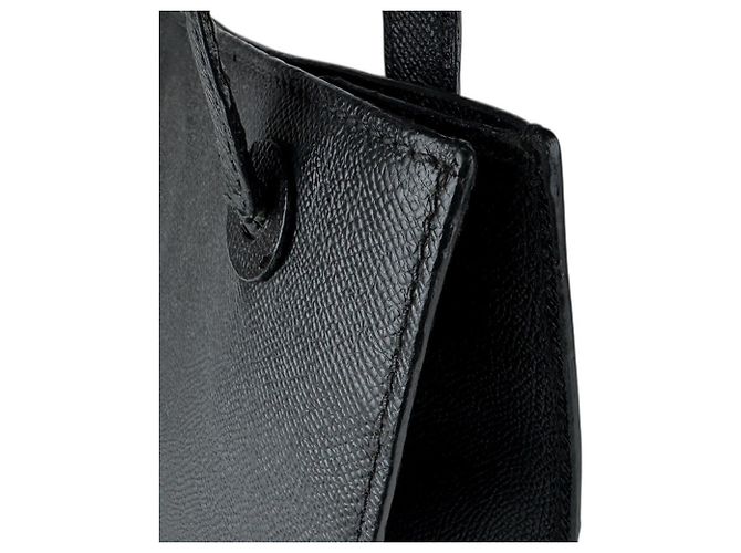 Timeless Chanel Leder Schultertasche Schwarz - Ansicht 7