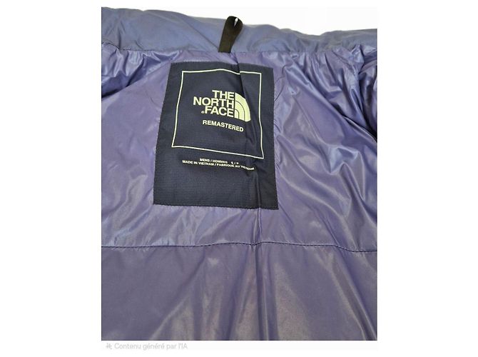 Giacca Invernale The North Face Remastered NUPTSE Blu scuro - vista 5