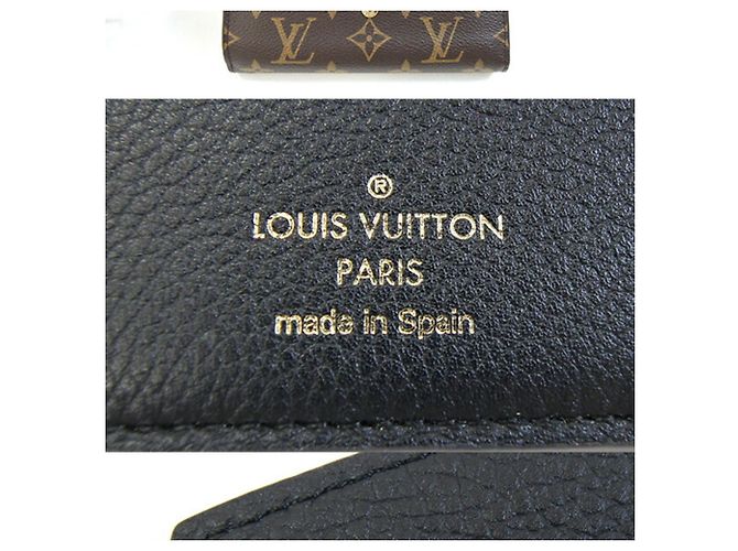 Billetera Compacta Pallas Monogram Louis Vuitton Negro - vista 3