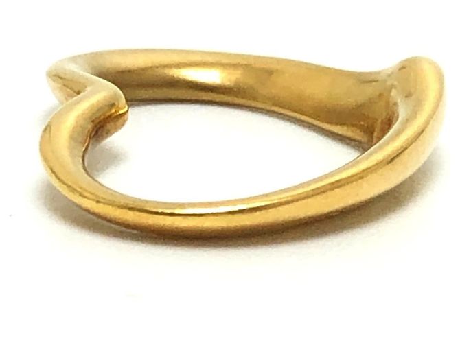 Elsa Peretti Collana con pendente a cuore aperto in oro 18K Tiffany & Co. Giallo - vista 3