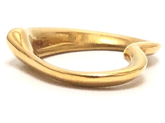Elsa Peretti Collana con pendente a cuore aperto in oro 18K Tiffany & Co. Giallo - vista 4