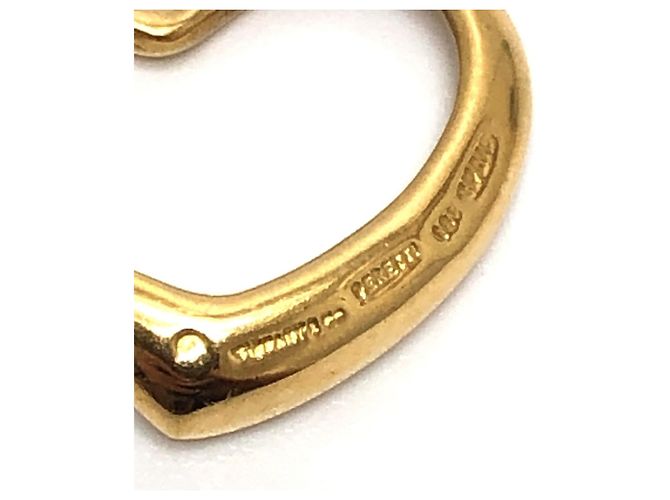 Elsa Peretti Collana con pendente a cuore aperto in oro 18K Tiffany & Co. Giallo - vista 7