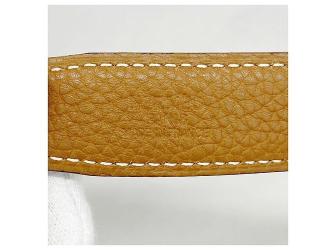 Cintura Constance Hermès in Nero e Oro D'oro - vista 2