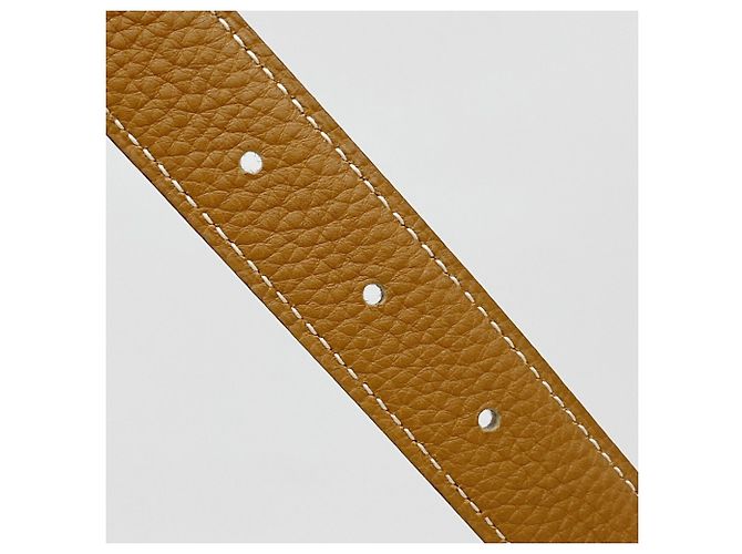 Cintura Constance Hermès in Nero e Oro D'oro - vista 6