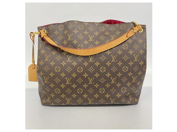 Bolso de Hombro Graceful MM Monograma Louis Vuitton Rosa - vista 11