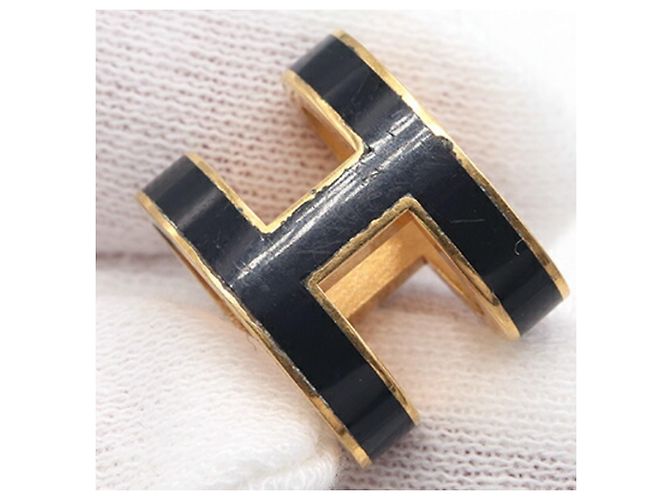 Collana Pendente Pop H di Hermès Nero D'oro - vista 4