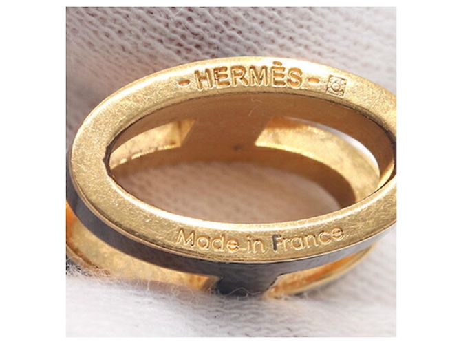 Collana Pendente Pop H di Hermès Nero D'oro - vista 5