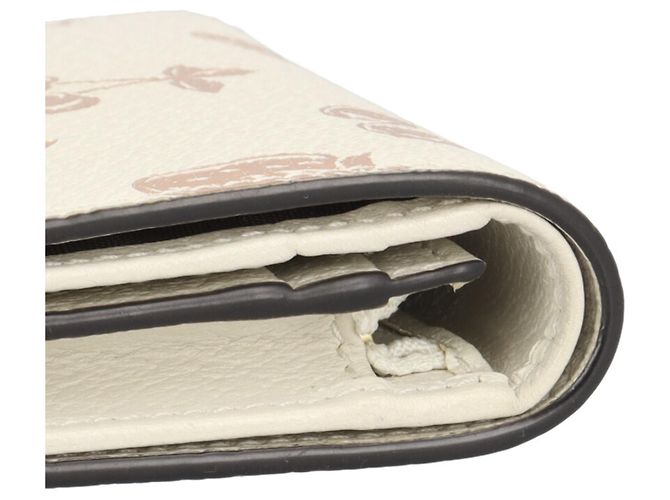 Pequeño monedero Double G con estampado de frutas Gucci Blanco Crudo - vista 8
