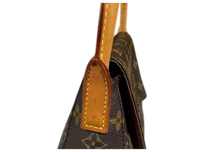 Borsa a mano Mini Looping Monogram Louis Vuitton Marrone - vista 12