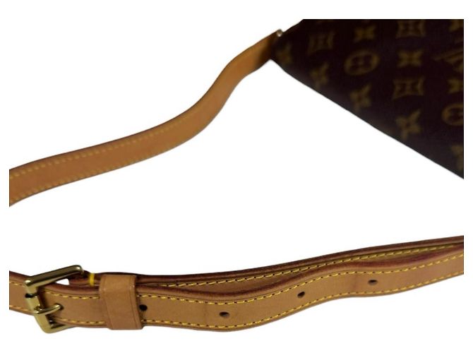 Borsa a Spalla Musette Tango Louis Vuitton Marrone - vista 14