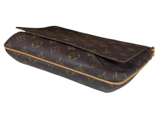 Borsa a Spalla Musette Tango Louis Vuitton Marrone - vista 5