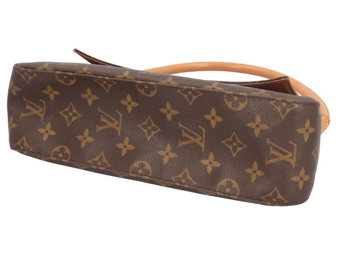 Borsa a mano Mini Looping Monogram Louis Vuitton Marrone - vista 5