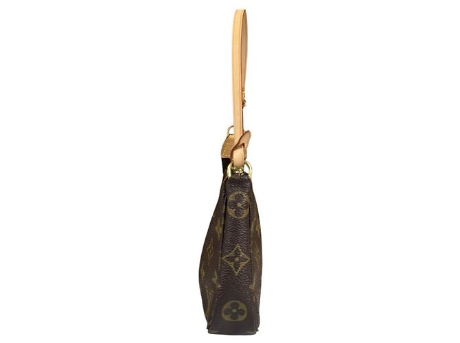 Borsa Pochette Accessoires Monogram Louis Vuitton Marrone - vista 4