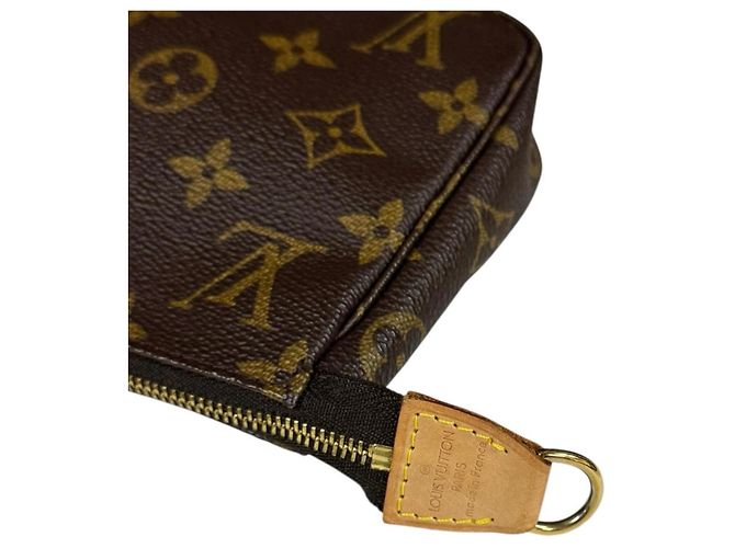 Borsa Pochette Accessoires Monogram Louis Vuitton Marrone - vista 7