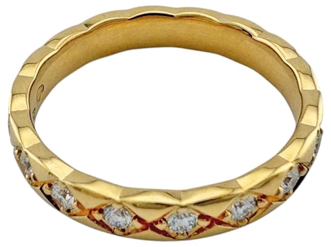 Anello Full Diamond Coco Crush di Chanel D'oro - vista 4
