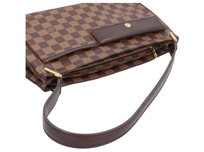 Borsa a Spalla Damier Aubagne Louis Vuitton Marrone - vista 10