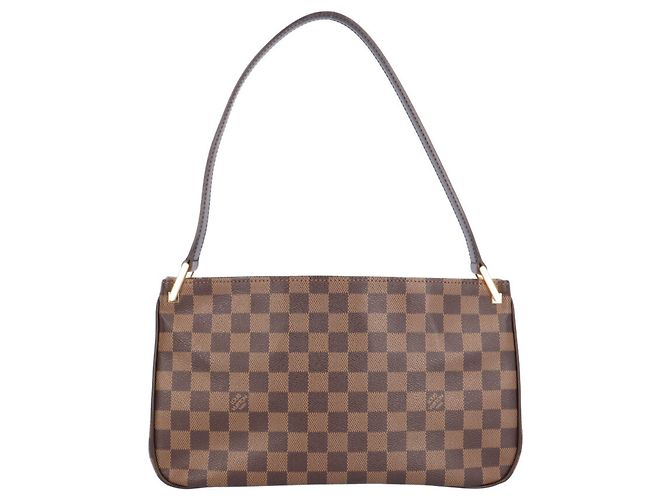 Borsa a Spalla Damier Aubagne Louis Vuitton Marrone - vista 3