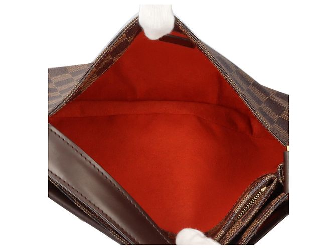 Borsa a Spalla Damier Aubagne Louis Vuitton Marrone - vista 7