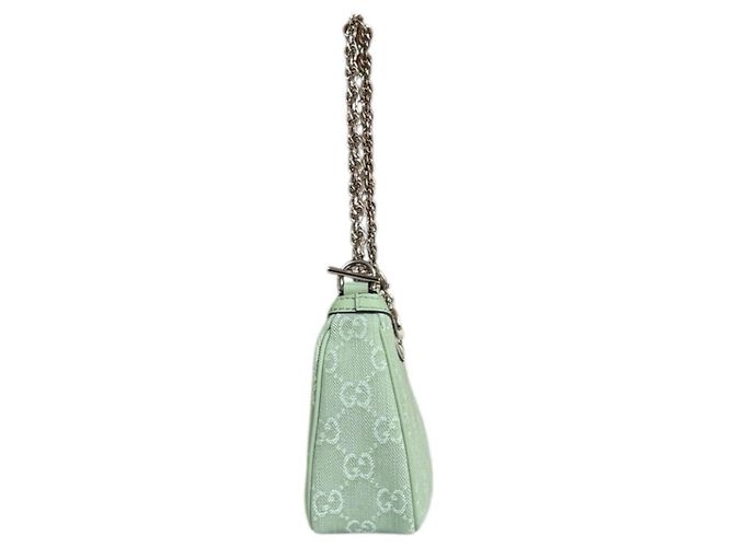 Borsa a Spalla Piccola Ophidia di Gucci Verde - vista 5