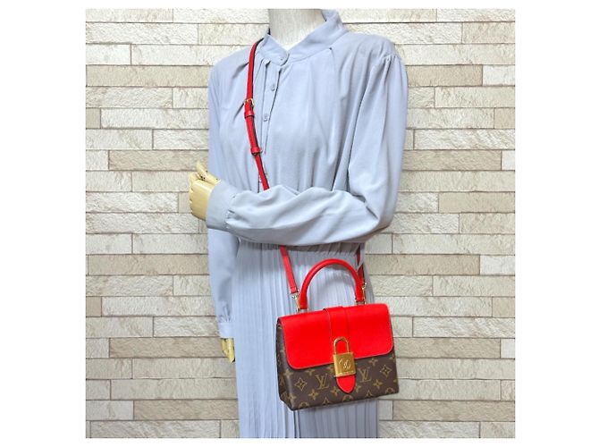 Borsa a Spalla Rocky BB Monogram Louis Vuitton Marrone Rosso - vista 2