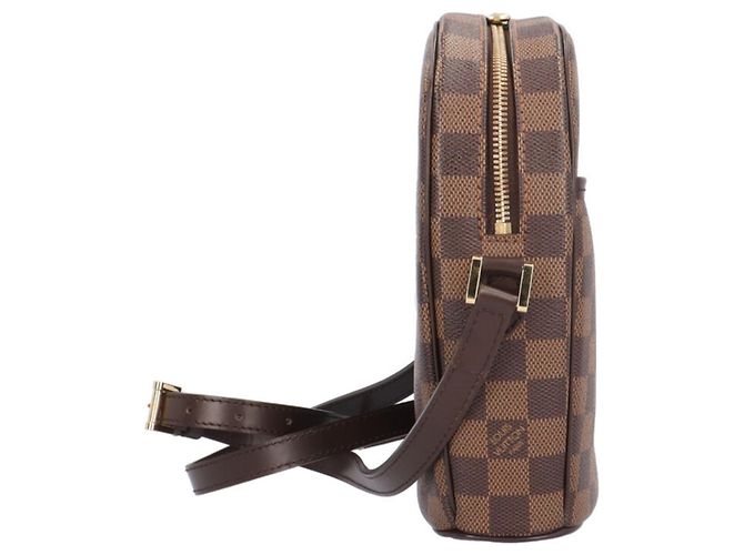 Bolso de Hombro Damier Ipanema PM Louis Vuitton Castaño - vista 4