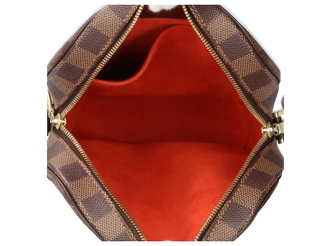 Bolso de Hombro Damier Ipanema PM Louis Vuitton Castaño - vista 6