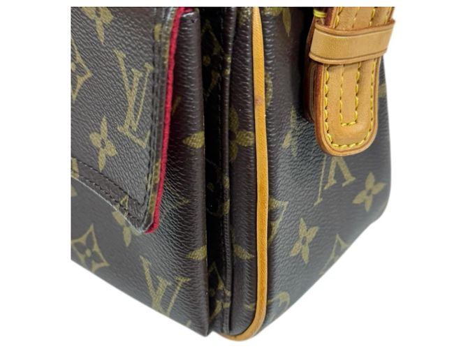 Borsa a Spalla Monogram Vivacite MM di Louis Vuitton Marrone - vista 10