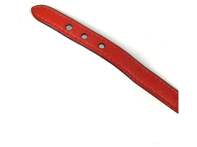Bulgari Bracciale in pelle rossa Bvlgari Rosso - vista 7