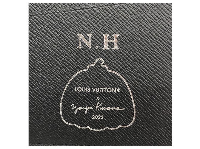 Portafoglio Lungo Brazza Monogram Eclipse Louis Vuitton Nero - vista 4