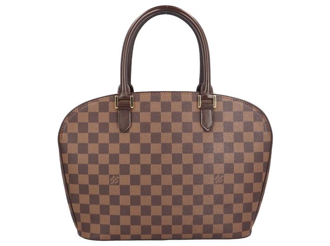 Borsa a mano Damier orizzontale Salia di Louis Vuitton Marrone - vista 3