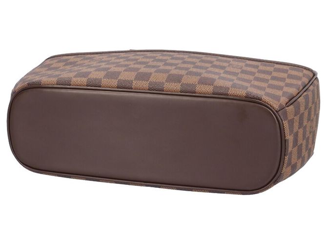 Borsa a mano Damier orizzontale Salia di Louis Vuitton Marrone - vista 5