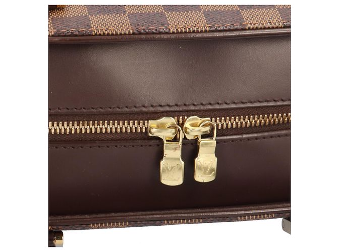 Borsa a mano Damier orizzontale Salia di Louis Vuitton Marrone - vista 8